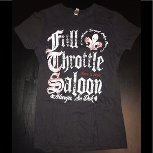 Full throttle saloon t shirt Sturgis South Dakota